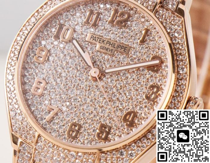 Replica Patek Philippe TWENTY~4 7300-1450R-001 SJ Factory Diamond dial - Image 8