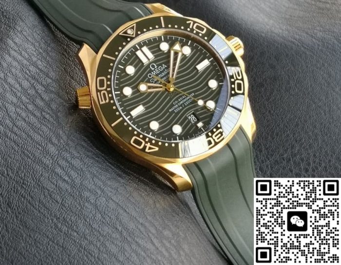 Replica Omega Seamaster 210.62.42.20.10.001 VS Factory Ceramic dial - Image 6