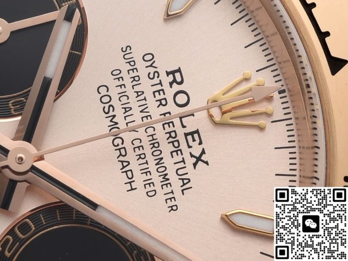 Replica Rolex Cosmograph Daytona m126505-0003 Clean Factory Sun-burnt gold dial - Image 6