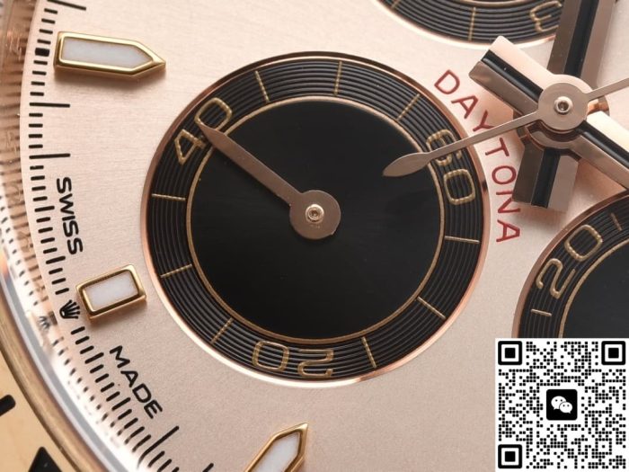Replica Rolex Cosmograph Daytona m126505-0003 Clean Factory Sun-burnt gold dial - Image 5