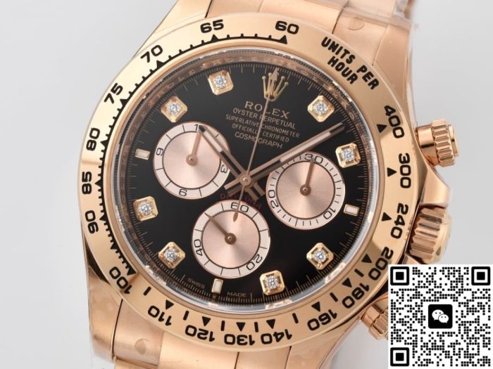 Replica Rolex Cosmograph Daytona m126505-0002 Clean Factory Rose gold strap - Image 5