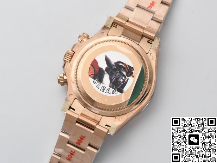 Replica Rolex Cosmograph Daytona m126505-0002 Clean Factory Rose gold strap - Image 10