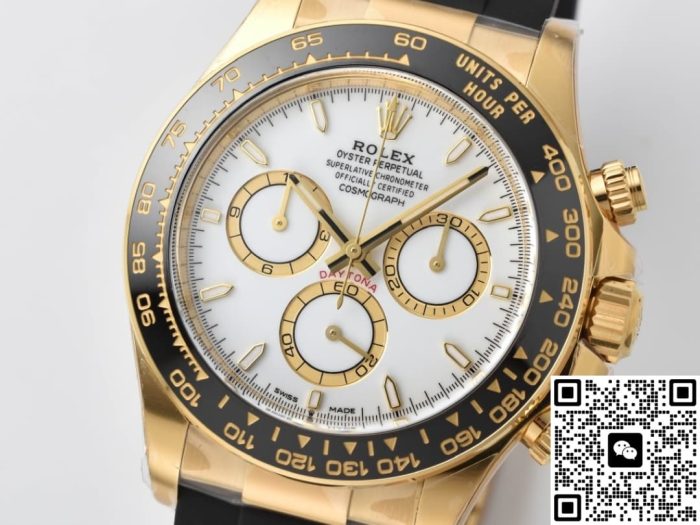 Replica Rolex Cosmograph Daytona m126518ln-0002 Clean Factory Rubber strap - Image 4
