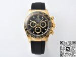 Replica Rolex Cosmograph Daytona m126518ln-0008 Clean Factory Black Strap - Image 2