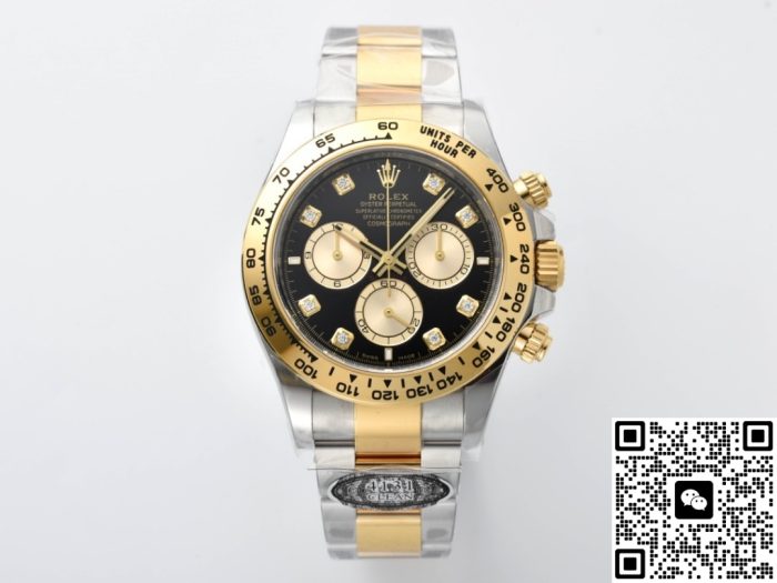 Replica Rolex Cosmograph Daytona m126503-0002 Clean Factory Diamond hour markers - Image 2