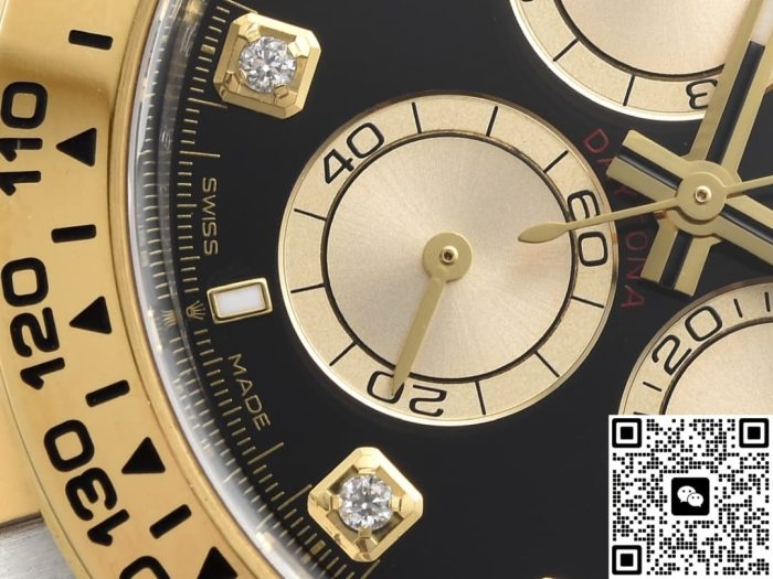 Replica Rolex Cosmograph Daytona m126503-0002 Clean Factory Diamond hour markers - Image 4