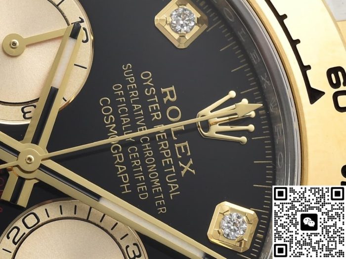 Replica Rolex Cosmograph Daytona m126503-0002 Clean Factory Diamond hour markers - Image 7
