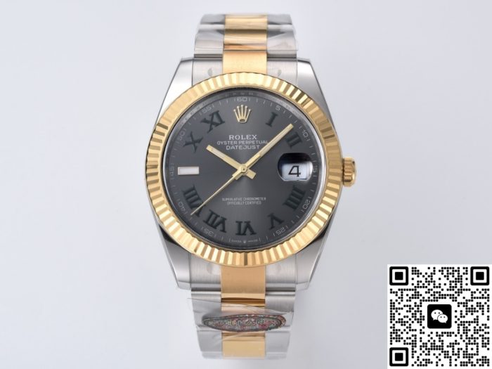 Replica Rolex Datejust m126333-0019 Clean Factory Triangular fluted bezel - Image 2