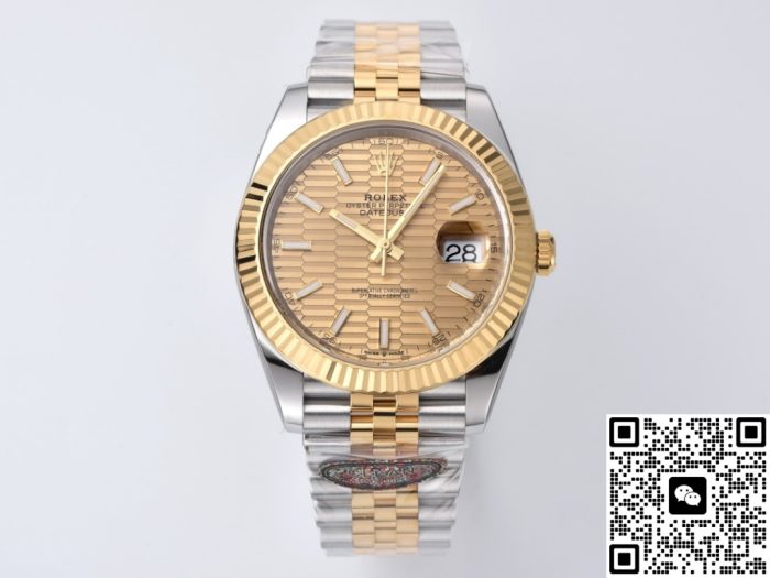 Replica Rolex Datejust m126333-0022 Clean Factory Fluted pattern - Image 2