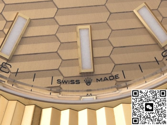 Replica Rolex Datejust m126333-0022 Clean Factory Fluted pattern - Image 4