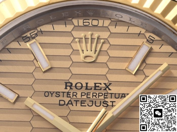 Replica Rolex Datejust m126333-0022 Clean Factory Fluted pattern - Image 5