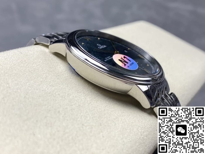 Replica Omega De Ville 434.10.41.20.10.001 N1 Factory Silver strap - Image 6