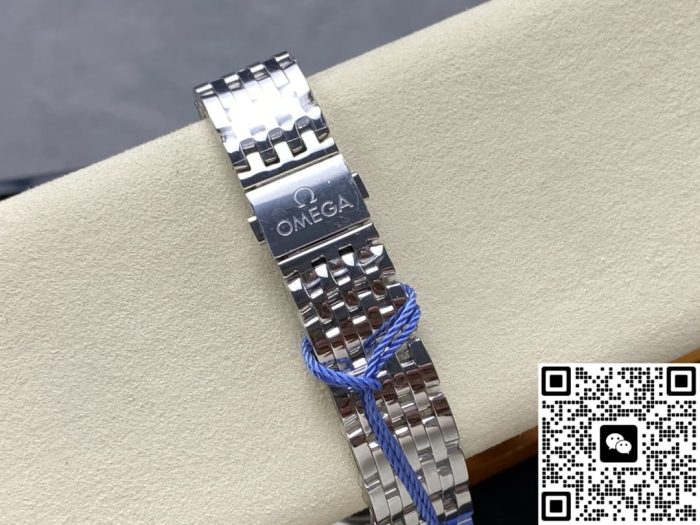 Replica Omega De Ville 434.10.41.20.10.001 N1 Factory Silver strap - Image 10
