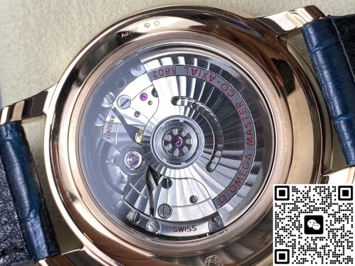 Replica Omega De Ville 434.53.41.20.03.001 N1 Factory Rose gold case - Image 10