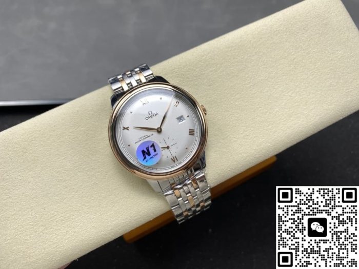 Replica Omega De Ville 434.20.41.20.02.001 N1 Factory Silver dial - Image 4