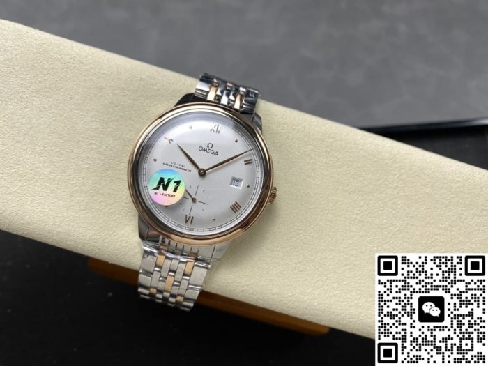 Replica Omega De Ville 434.20.41.20.02.001 N1 Factory Silver dial - Image 8
