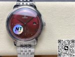 Replica Omega De Ville 434.10.41.20.11.001 N1 Factory Burgundy red dial - Image 13