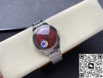 Replica Omega De Ville 434.10.41.20.11.001 N1 Factory Burgundy red dial - Image 15