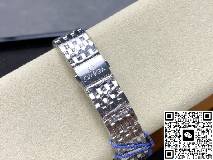 Replica Omega De Ville 434.10.41.20.11.001 N1 Factory Burgundy red dial - Image 10
