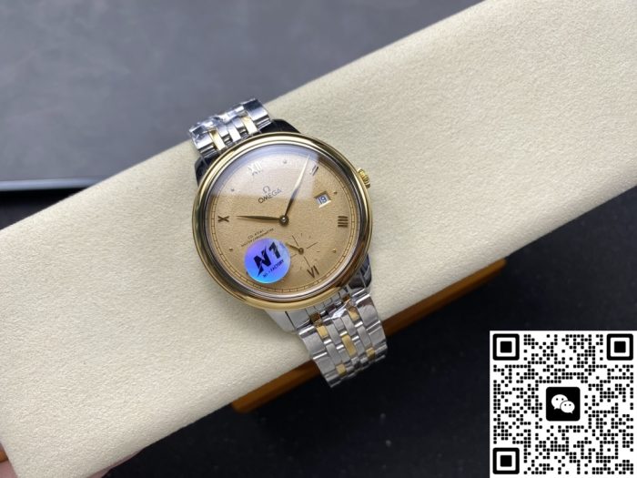 Replica Omega De Ville 434.20.41.20.08.001 N1 Factory Gold dial - Image 4