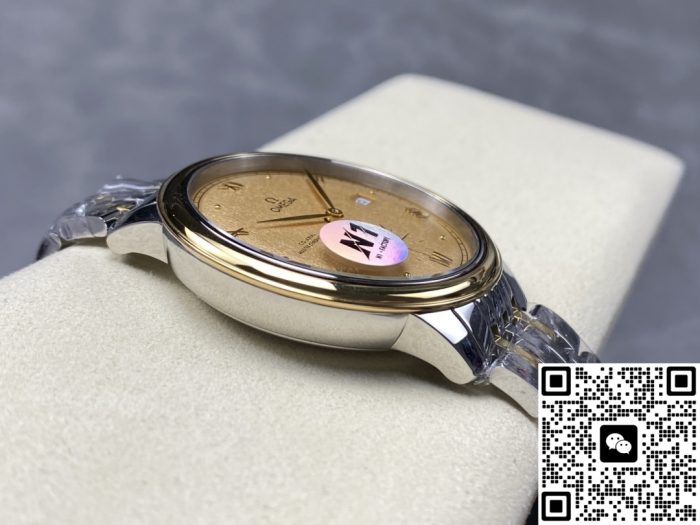 Replica Omega De Ville 434.20.41.20.08.001 N1 Factory Gold dial - Image 6
