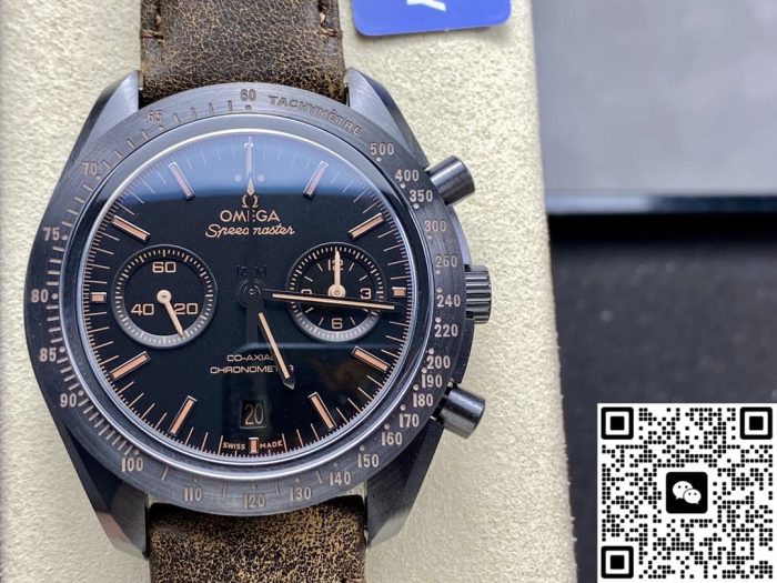 Replica Omega Speedmaster 311.92.44.51.01.006 N1 Factory Leather strap - Image 2