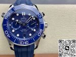 Replica Omega Seamaster 210.30.44.51.03.001 N1 Factory Blue Dial - Image 2