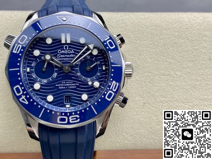 Replica Omega Seamaster 210.30.44.51.03.001 N1 Factory Blue Dial - Image 2