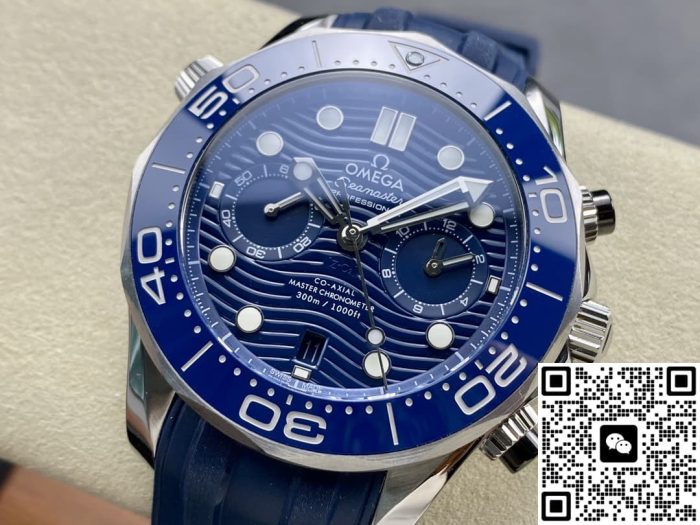 Replica Omega Seamaster 210.30.44.51.03.001 N1 Factory Blue Dial - Image 4