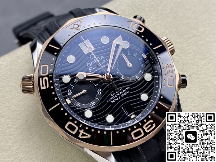 Replica Omega Seamaster 210.22.44.51.01.001 N1 Factory Transparent case back - Image 4