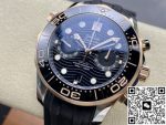 Replica Omega Seamaster 210.22.44.51.01.001 N1 Factory Transparent case back - Image 14
