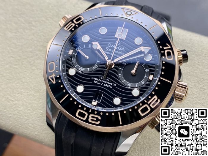 Replica Omega Seamaster 210.22.44.51.01.001 N1 Factory Transparent case back - Image 3