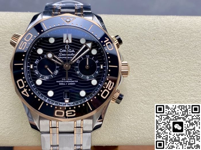 Replica Omega Seamaster 210.20.44.51.01.001 N1 Factory Luminous hour markers - Image 2