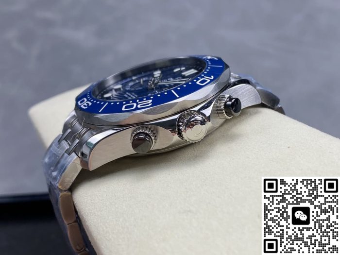 Replica Omega Seamaster 210.30.44.51.03.001 N1 Factory Blue ceramic dial - Image 8