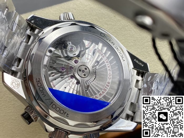 Replica Omega Seamaster 210.30.44.51.03.001 N1 Factory Blue ceramic dial - Image 9
