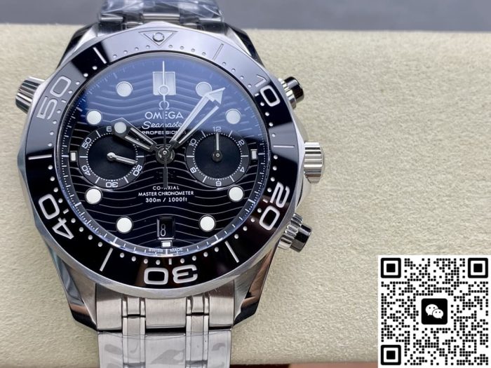 Replica Omega Seamaster 210.30.44.51.01.001 N1 Factory Silver strap - Image 2