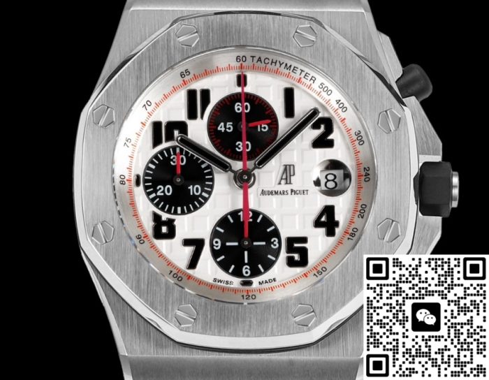 Replica Audemars Piguet Royal Oak Offshore 26170ST.OO.D101CR.02 TK Factory Rubber strap - Image 3