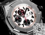Replica Audemars Piguet Royal Oak Offshore 26170ST.OO.D101CR.02 TK Factory Rubber strap - Image 15