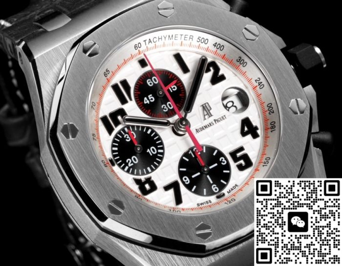 Replica Audemars Piguet Royal Oak Offshore 26170ST.OO.D101CR.02 TK Factory Rubber strap - Image 4