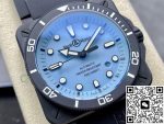 Replica Bell & Ross INSTRUMENTS BR03A-D-LM-CE/SRB M+ factory black ceramic case - Image 2